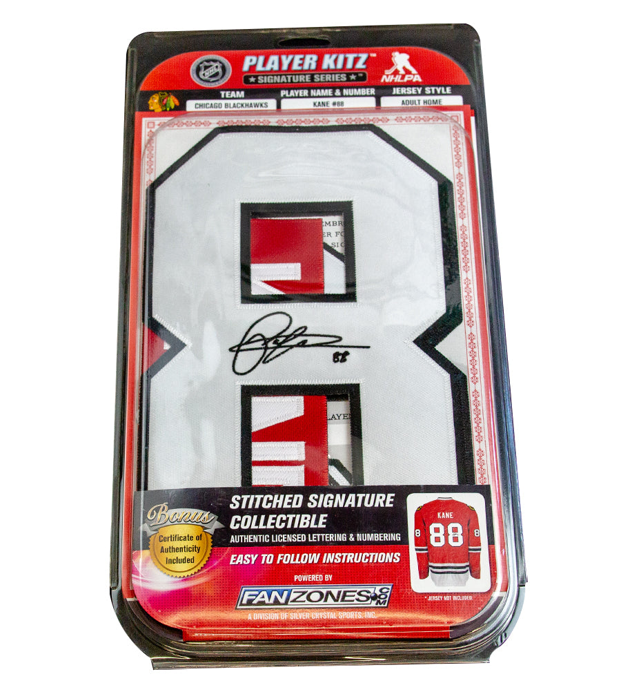 Patrick Kane #88 Player Kitz Signature Series Stitched Autograph