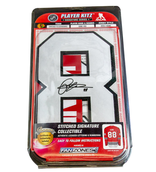 Patrick Kane #88 Player Kitz Signature Series Stitched Autograph