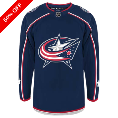 Customizable Columbus Blue Jackets  Adidas Primegreen Authentic NHL Hockey Jersey