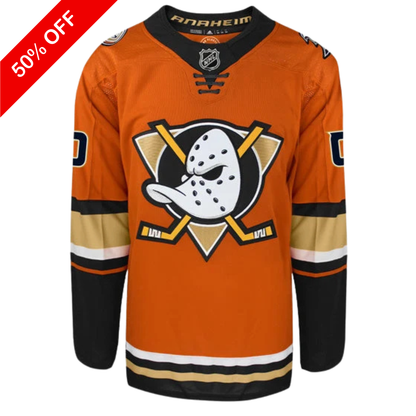 Customizable Anaheim Ducks Adidas Primegreen Authentic NHL Alternate Jersey