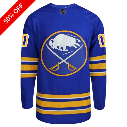 Customizable Buffalo Sabres Adidas Primegreen Authentic NHL Hockey Jersey