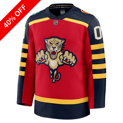 Customizable Florida Panthers 2026 Fanatics Premium Winter Classic Jersey