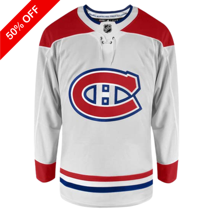 Customizable Montreal Canadiens Adidas Primegreen Authentic NHL Away Jersey