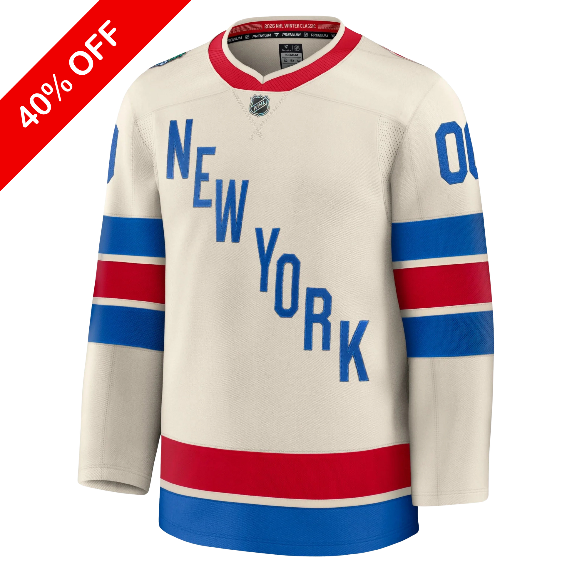 Fanatics Premium 2026 Winter Classic Blank Jersey / XL (54)