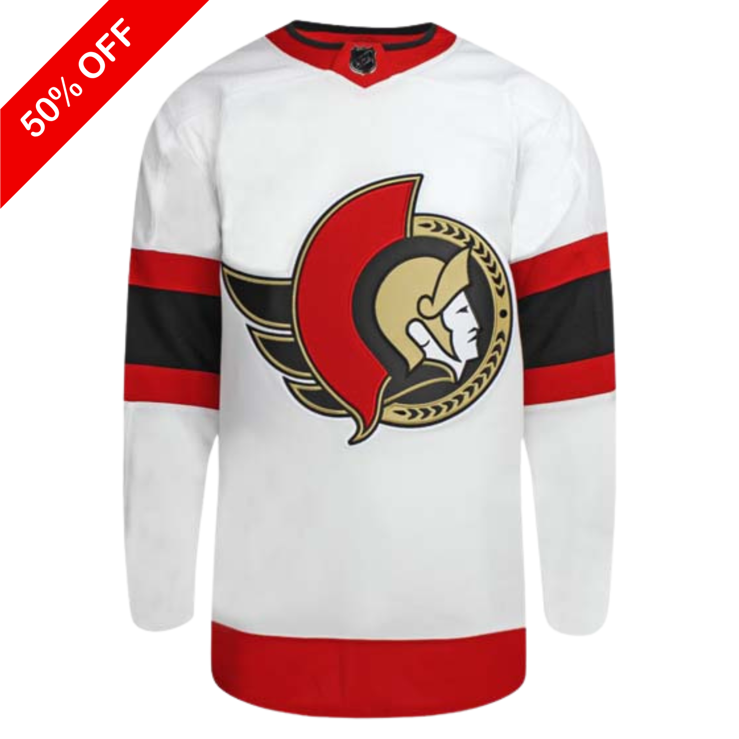 Customizable Ottawa Senators Adidas Primegreen Authentic NHL Away Jersey