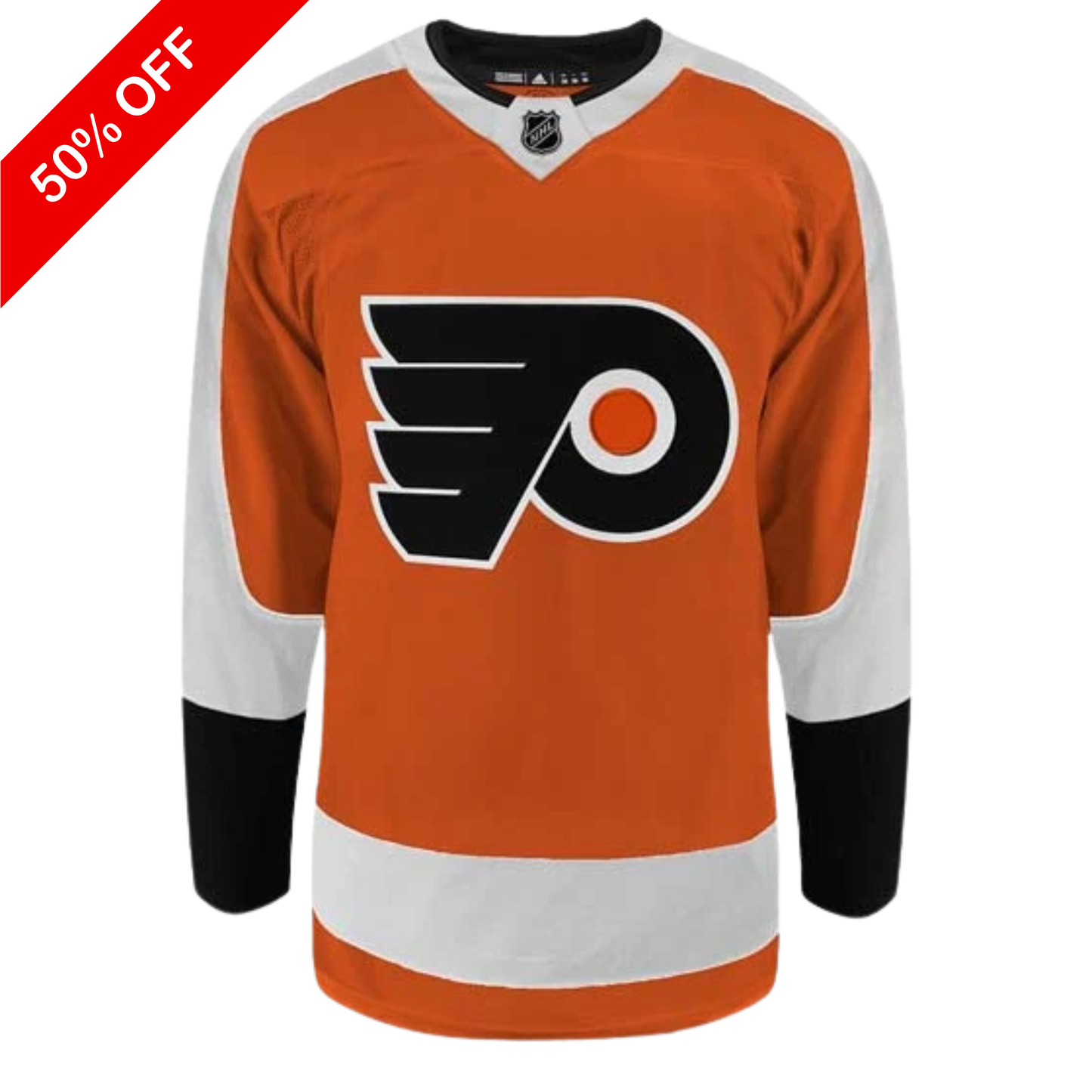 Customizable Philadelphia Flyers Adidas Primegreen Authentic NHL Home Jersey