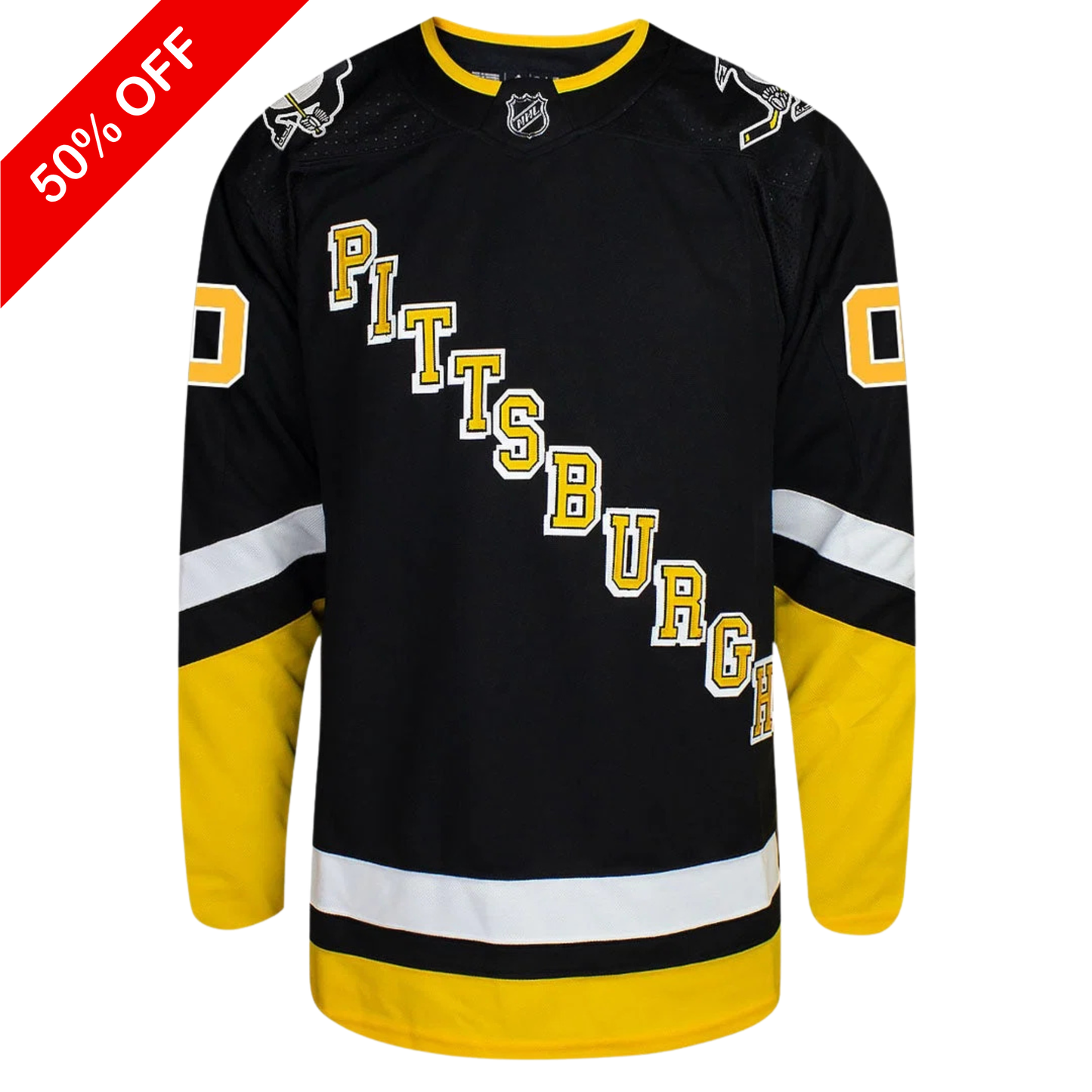 Customizable Pittsburgh Penguins Adidas Primegreen Authentic NHL Alternate Jersey