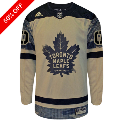 Customizable Toronto Maple Leafs Adidas Primegreen 2022 Camo Authentic Jersey