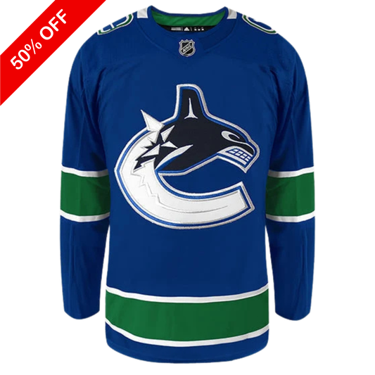 Customizable Vancouver Canucks Adidas Primegreen Authentic NHL Home Jersey