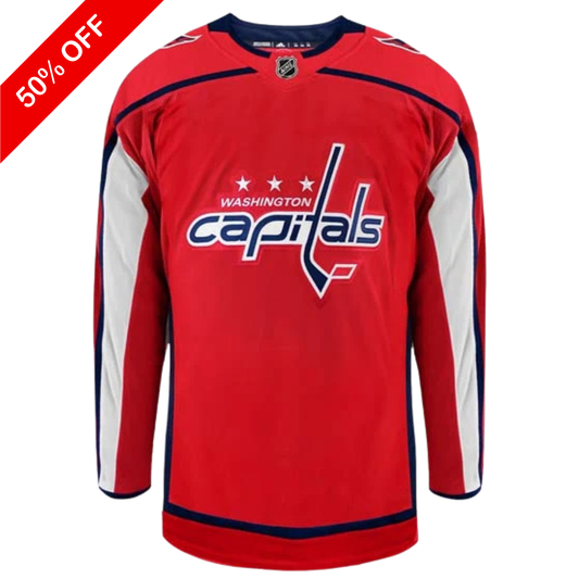 Customizable Washington Capitals Adidas Primegreen Authentic NHL Home Jersey