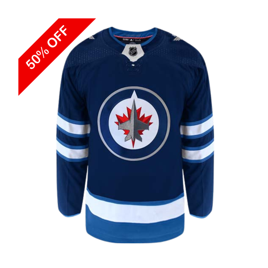 Customizable Winnipeg Jets Adidas Primegreen Authentic NHL Home Jersey