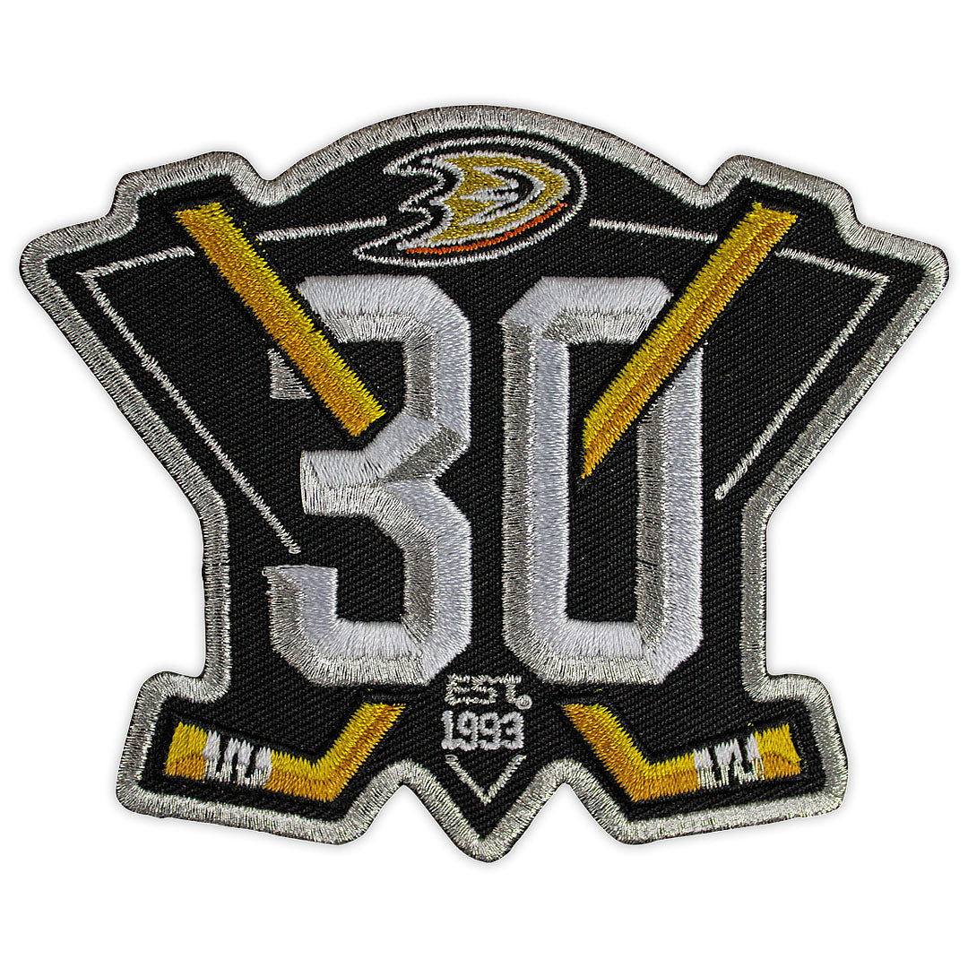 Anaheim Ducks 30th Anniversary Patch