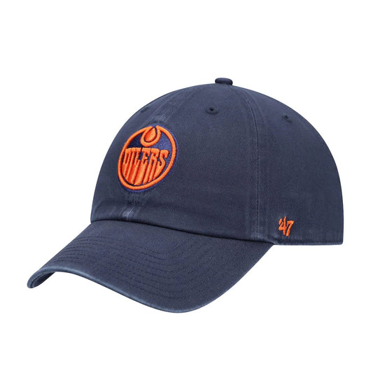 Edmonton Oilers 47 NHL Clean Up Hat ALT Logo
