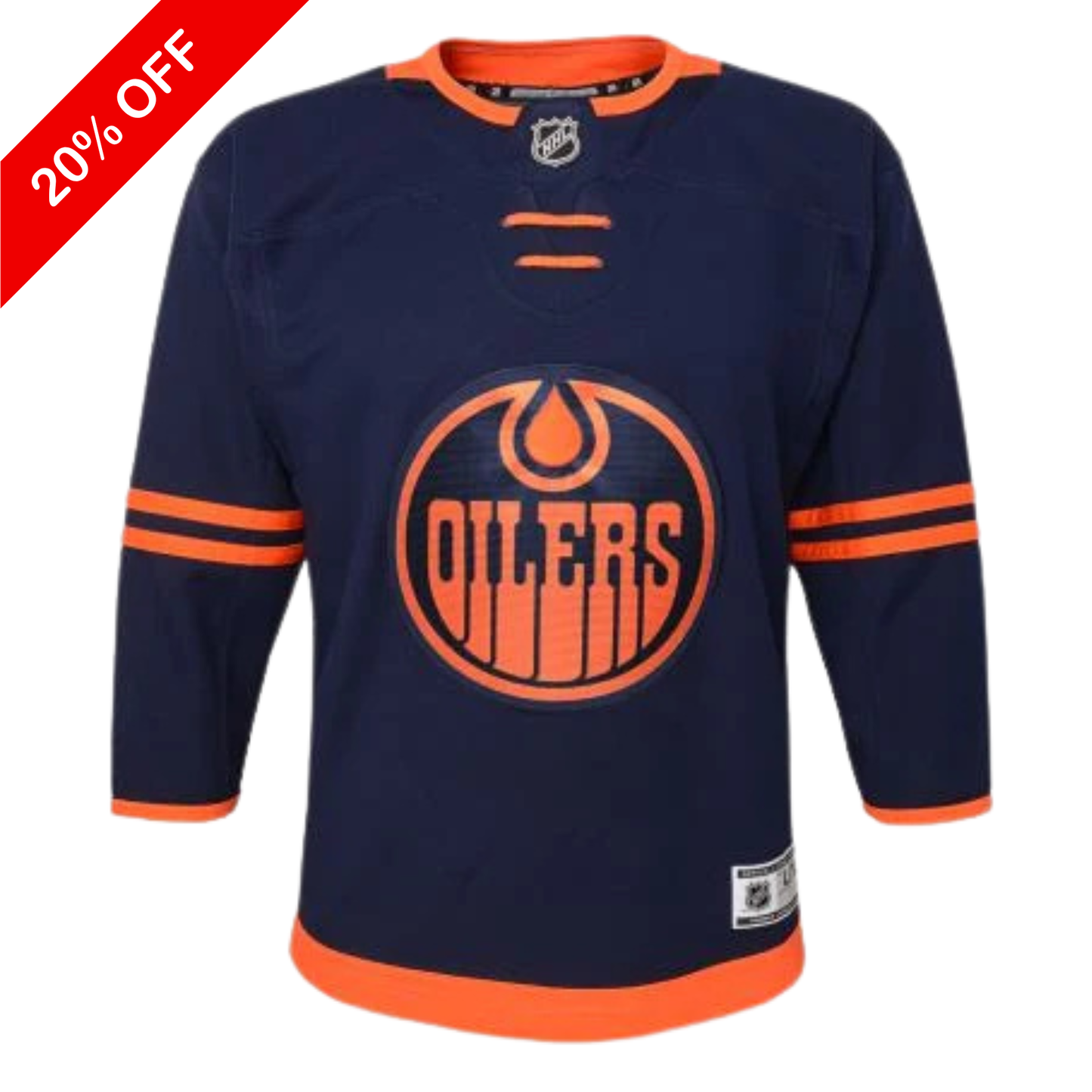 Edmonton Oilers NHL Premier Youth Replica NHL Hockey Alternate Jersey