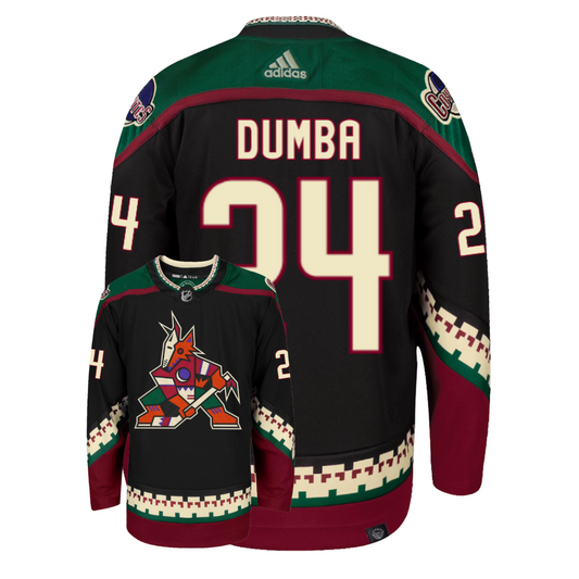 Matt Dumba Arizona Coyotes Adidas Primegreen Authentic NHL Hockey Jersey