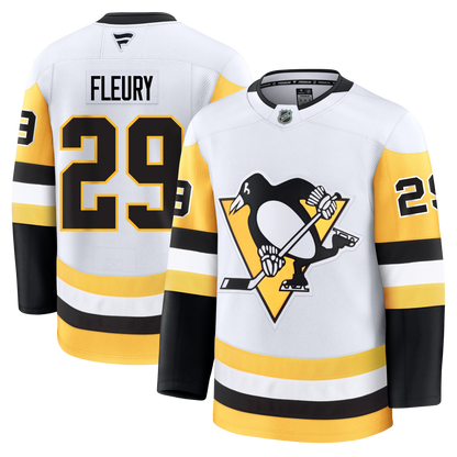 Marc-Andre Fleury Pittsburgh Penguins Fanatics Premium Away Jersey