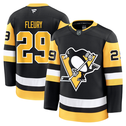 Marc-Andre Fleury Pittsburgh Penguins Fanatics Premium Home Jersey