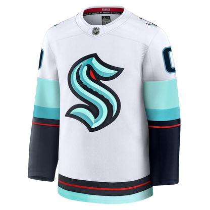 PRE-ORDER ONLY Customizable Seattle Kraken 2024 Fanatics Premium Official NHL AWAY Jersey