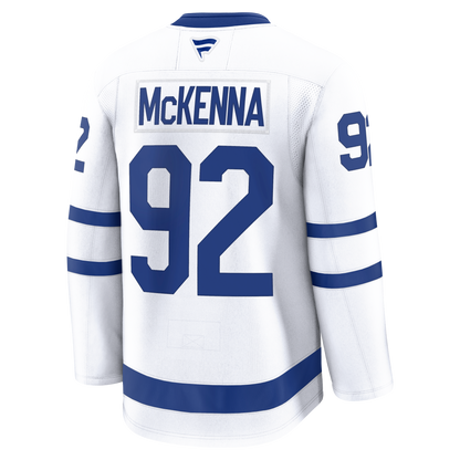 Gavin McKenna Toronto Maple Leafs Fanatics Premium Away Jersey