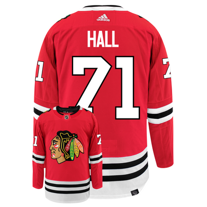 Taylor Hall Chicago Blackhawks Adidas Primegreen Authentic NHL Hockey Jersey