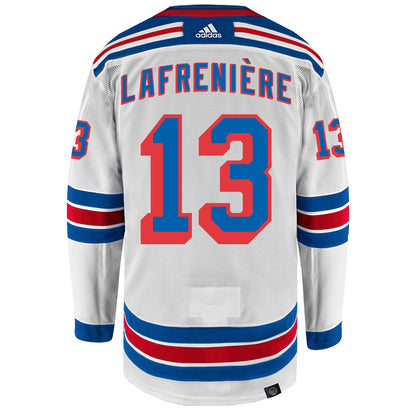 Alexei Lafreniere New York Rangers Adidas Primegreen Authentic NHL Hockey Jersey