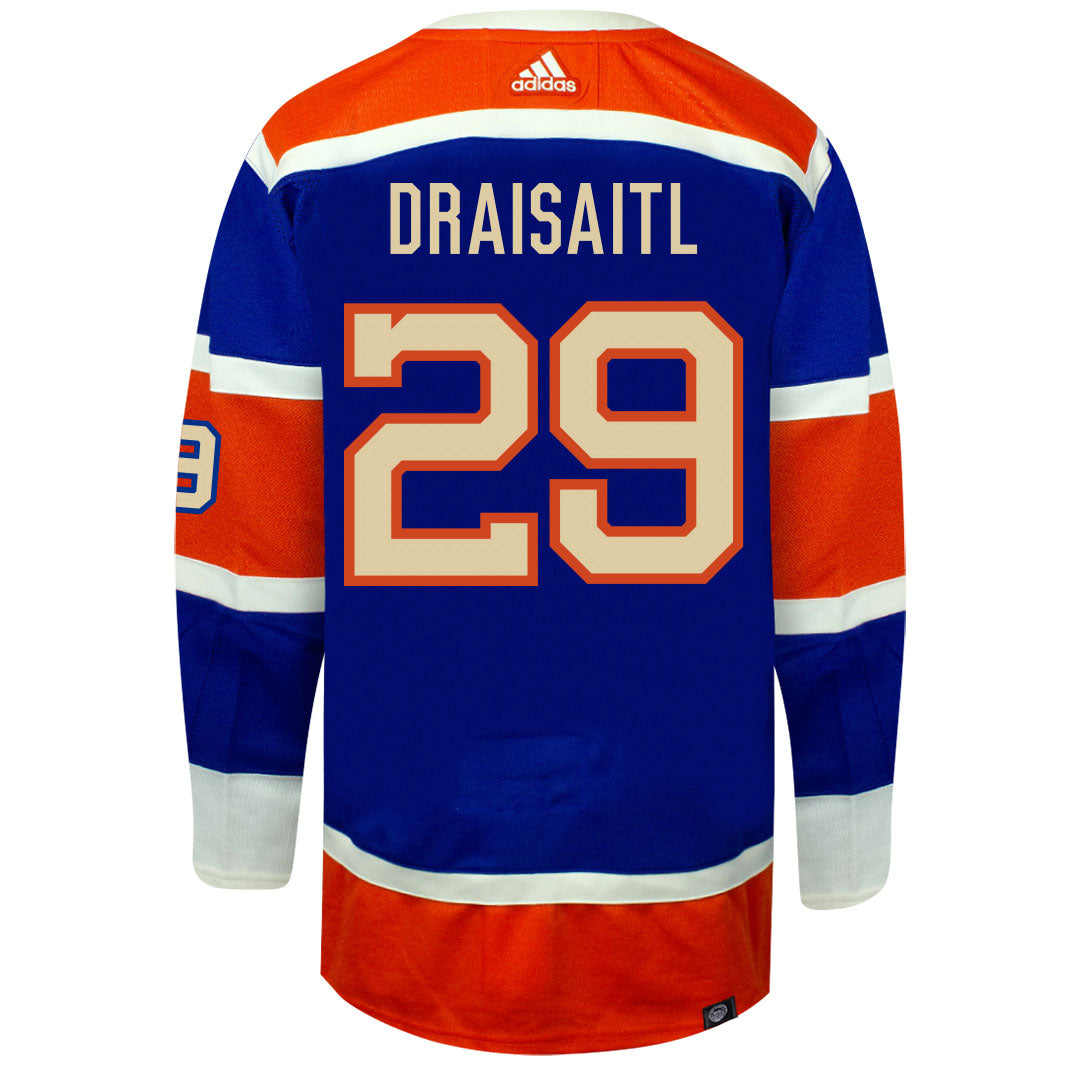 Leon Draisaitl Heritage Classic Edmonton Oilers 2023 Adidas Primegreen Jersey