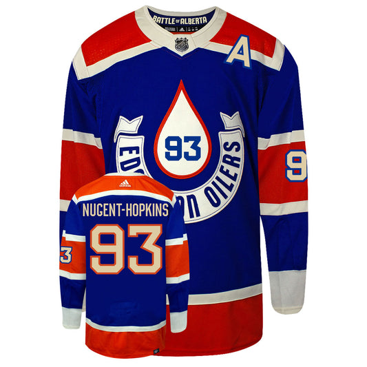 Ryan Nugent-Hopkins Heritage Classic Edmonton Oilers 2023 Adidas Primegreen Jersey