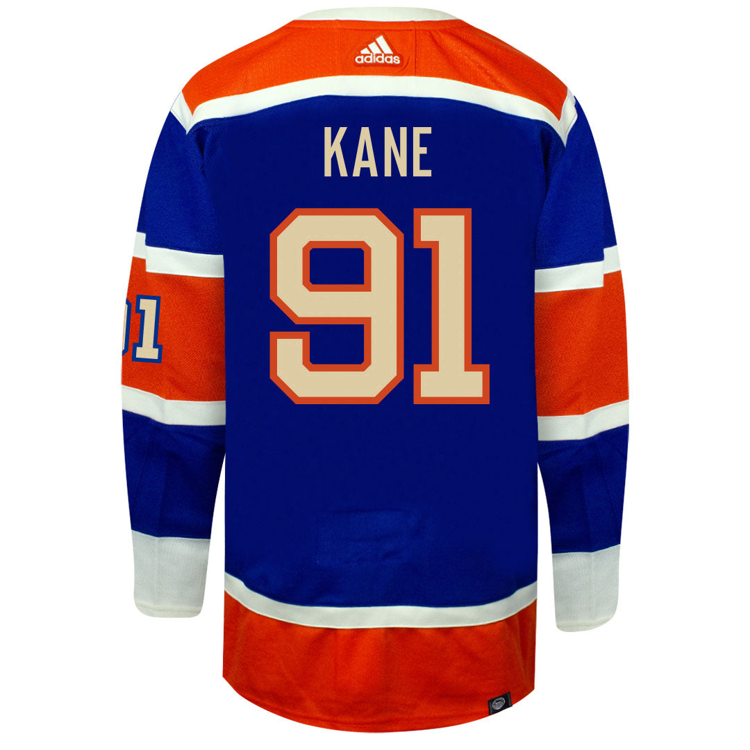 Evander Kane Heritage Classic Edmonton Oilers 2023 Adidas Primegreen Jersey