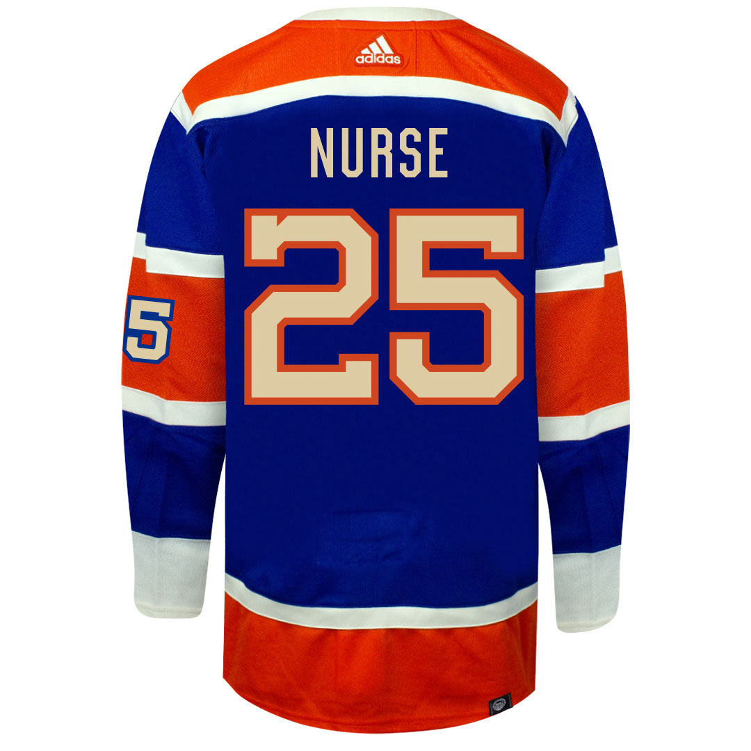 Darnell Nurse Heritage Classic Edmonton Oilers 2023 Adidas Primegreen Jersey