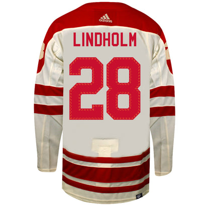 Elias Lindholm Heritage Classic Calgary Flames 2023 Adidas Primegreen Jersey