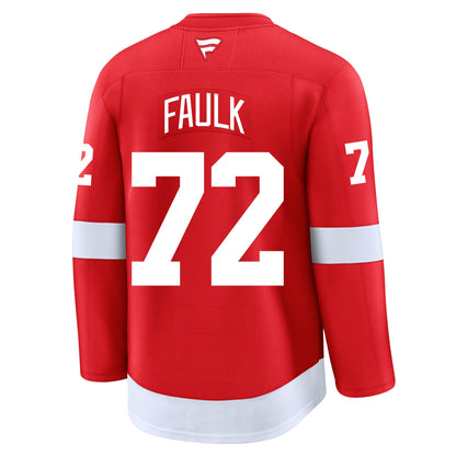 Justin Faulk Detroit Red Wings Fanatics Premium Home Jersey