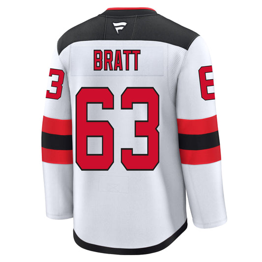 Jesper Bratt New Jersey Devils Fanatics Premium Away Jersey
