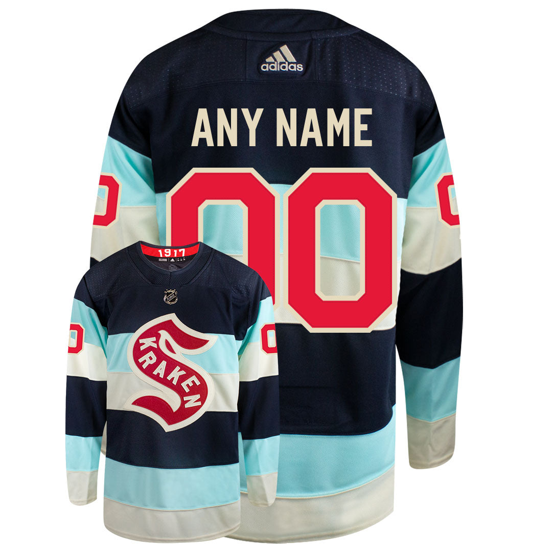 Customizable Seattle Kraken Adidas PG 2024 Winter Classic Jersey –  CoolHockey.com