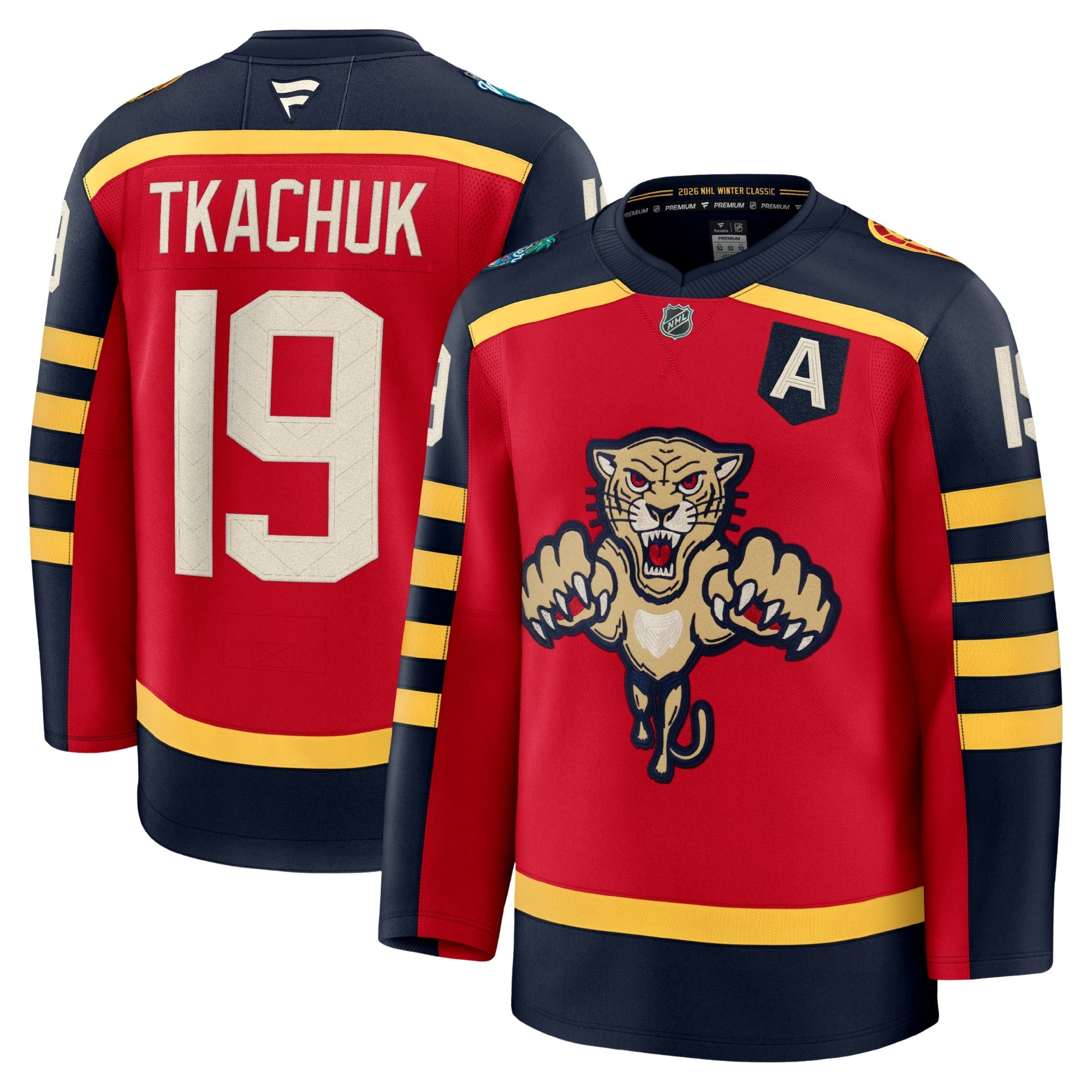 Matthew Tkachuk Florida Panthers 2026 Fanatics Premium Winter