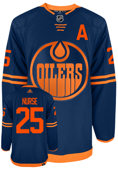 Darnell Nurse Edmonton Oilers Alt Adidas Primegreen Authentic NHL Hockey Jersey