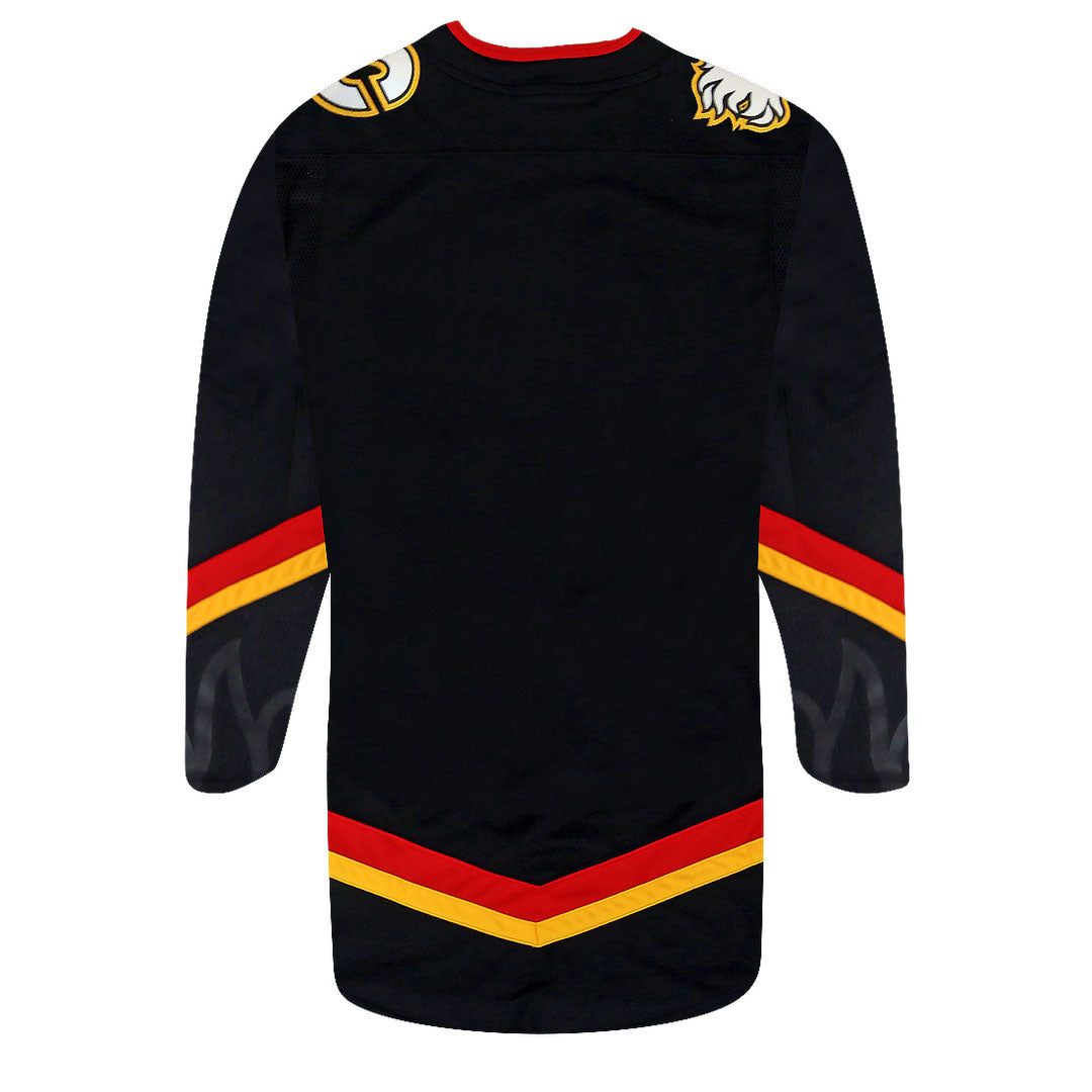 Custom Nhl Flames Jersey Calgary Flames NHL Premier Youth Replica
