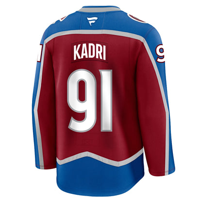 Nazem Kadri Colorado Avalanche Fanatics Premium Home Jersey