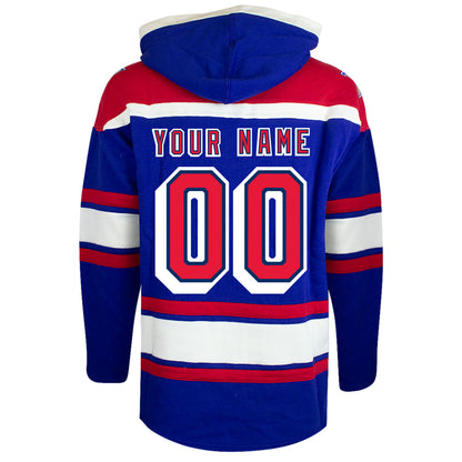 Customizable New York Rangers 47' Fleece Lacer Hoody