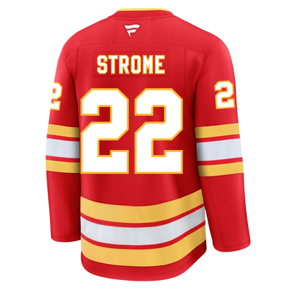 Ryan Strome Calgary Flames Fanatics Premium Home Jersey