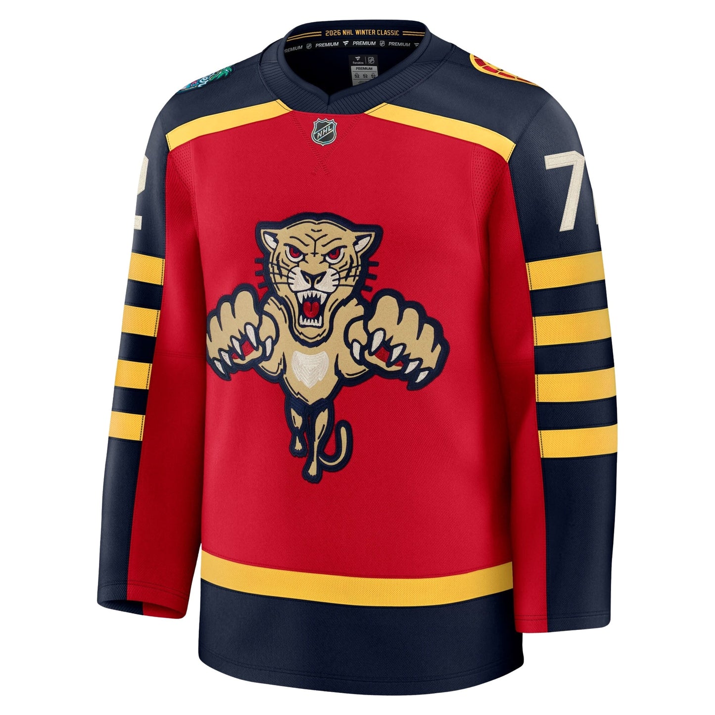 Sergei Bobrovsky Florida Panthers 2026 Fanatics Premium Winter Classic Jersey