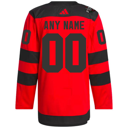 New Jersey Devils Stadium Series Jersey Customization - SEND IN ONLY