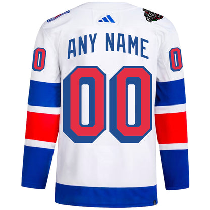 New York Rangers Stadium Series Stadium Series Jersey Customization - SEND IN ONLY