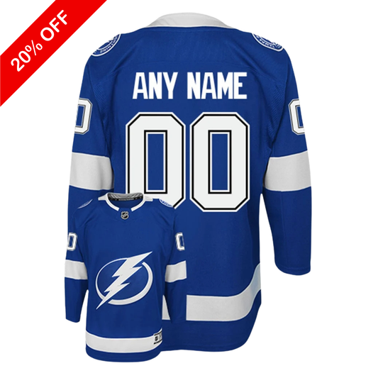 Tampa Bay Lightning NHL Premier Youth Replica Home NHL Hockey Jersey