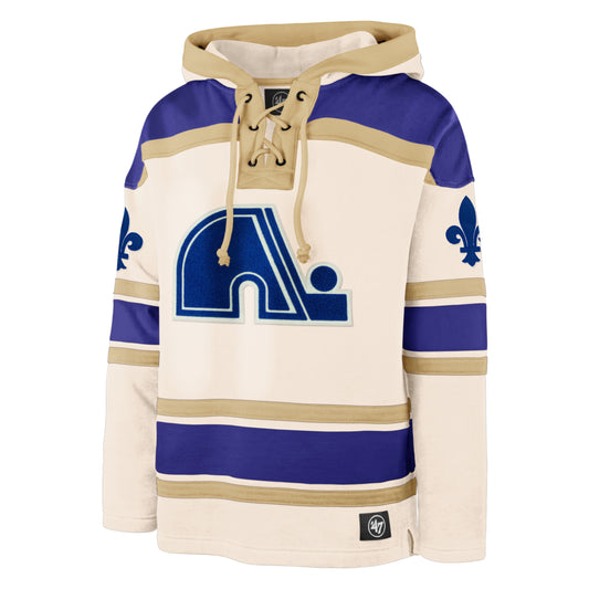 Quebec Nordiques 47 NHL Tri-Nilley Lacer Hood CRM