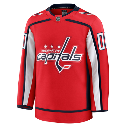 Customizable Washington Capitals 2024 Fanatics Premium Official NHL HOME Jersey