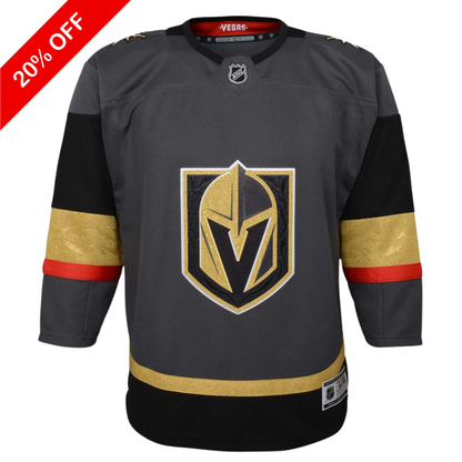 Vegas Golden Knights 2020 NHL Premier Youth Replica NHL Hockey Alternate Jersey