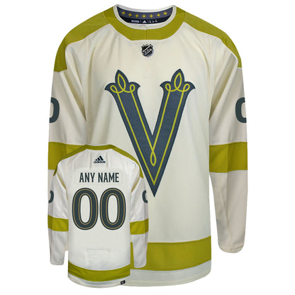 Customizable Vegas Golden Knights Adidas PG 2024 Winter Classic Jersey