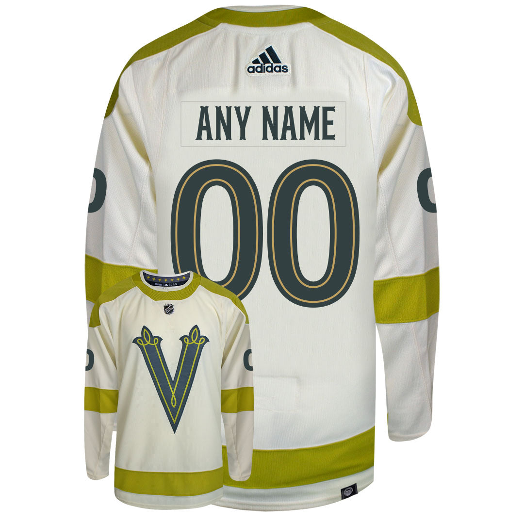 Customizable Vegas Golden Knights Adidas PG 2024 Winter Classic Jersey