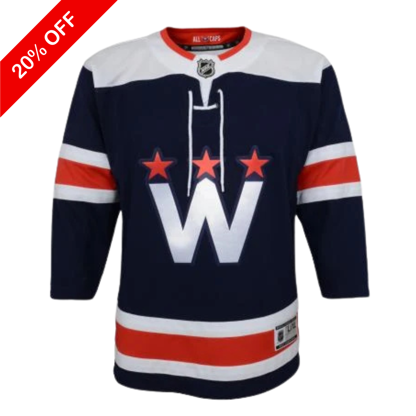 Washington Capitals NHL Premier Youth Replica NHL Hockey Alternate Jersey