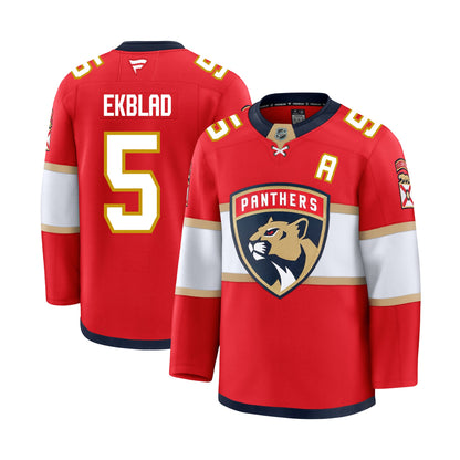 Aaron Ekblad Florida Panthers Fanatics Premium Home Jersey